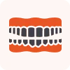 graphical representation of human teeth
